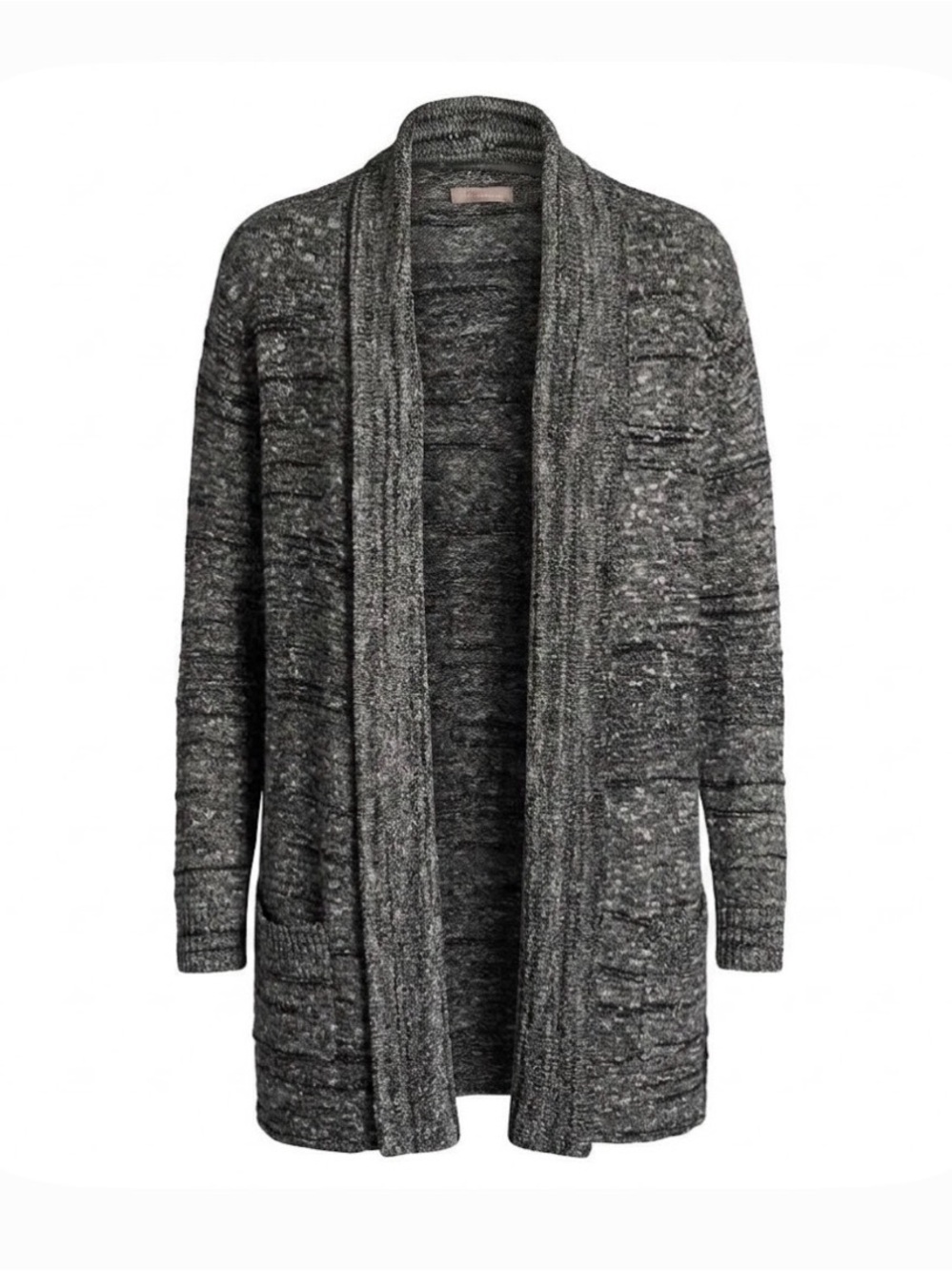 WHITE STAG Open Knit Cardigan with Pockets, Juniors XXL/2X (20), Gray